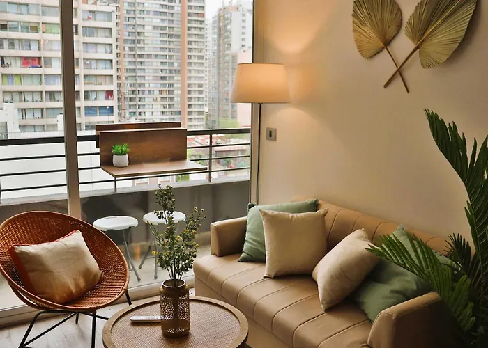 Hom I Depto 4Pax 2D2B A Estrenar En Santiago Centro