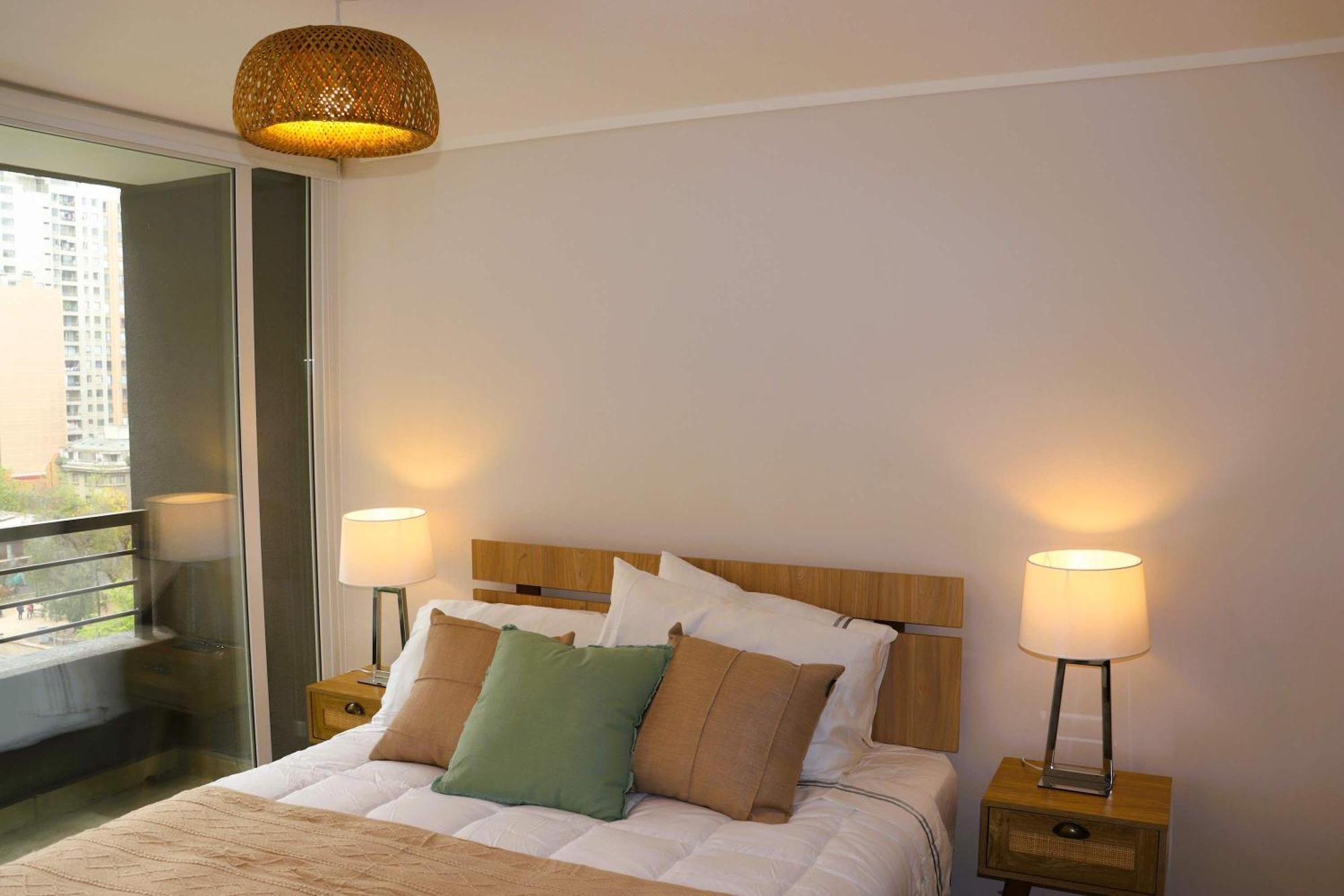 Hom I Depto 4pax 2d2b A Estrenar En Centro Apartamento Santiago