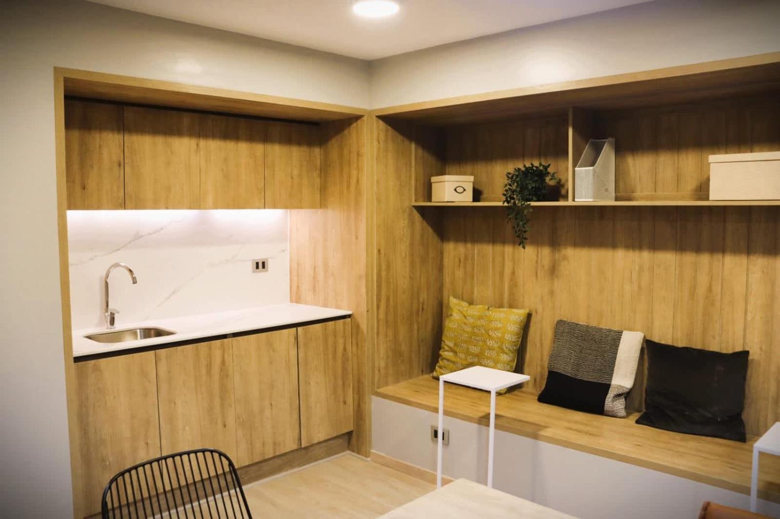 Apartamento Hom I Depto 4pax 2d2b A Estrenar En Centro Santiago